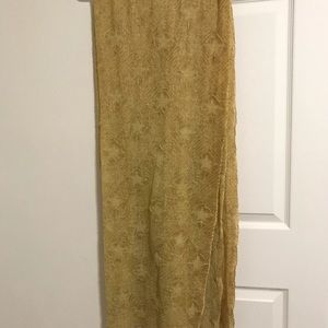 Light Yellow NWOT scarf for sale